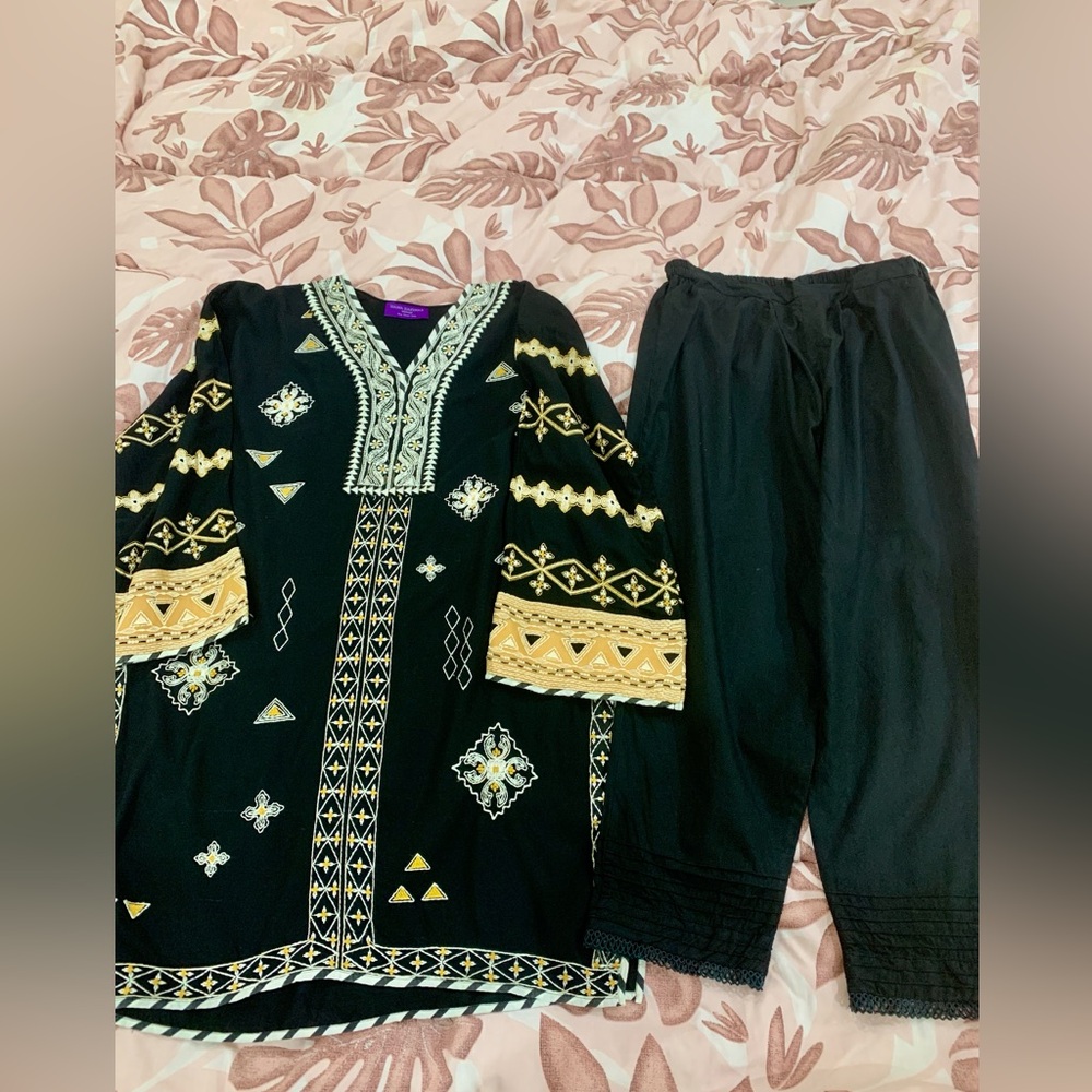Sana Safinaz Black Dress - Picture 7 of 13